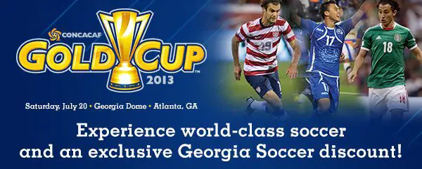 cup GOLD CUP TICKET OFFER FROM GEORGIA SOCCER