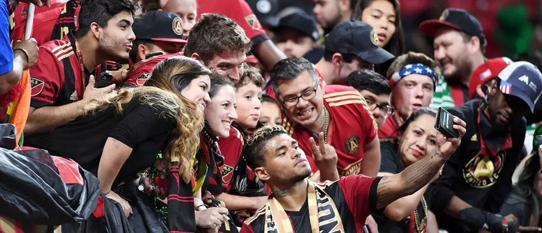 Josef-Martinez-selfie EVENT ALERT: ON AND OFF, ATLANTA UNITED SEE A BIT OF THEMSELVES IN LAFC