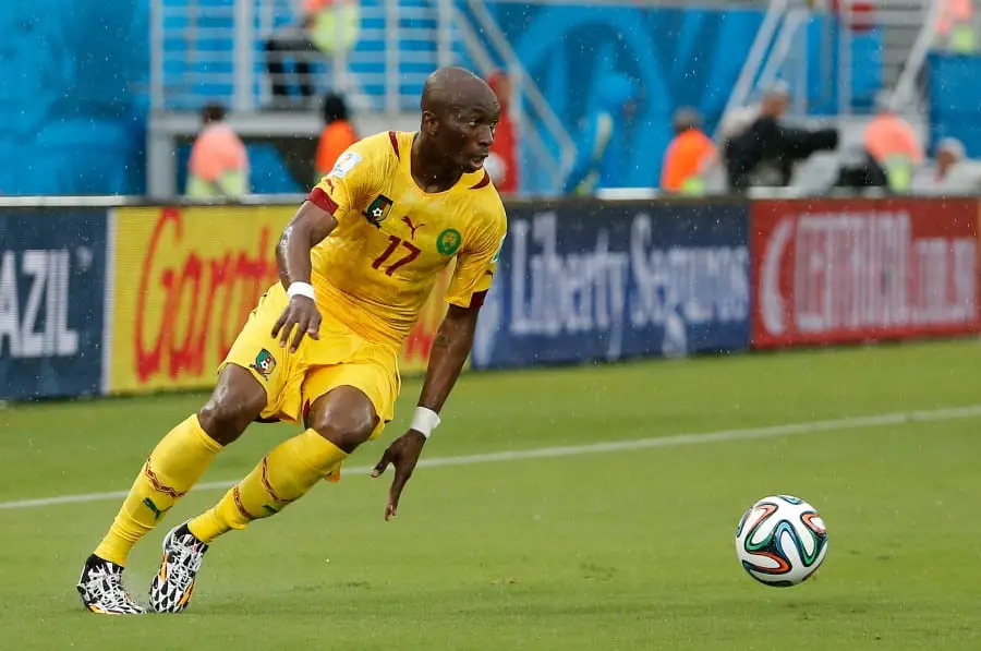 USATSI_7961278 PRO ALERT: STEPHANE MBIA IS IN ATLANTA' TATA, CLUB REMAIN QUIeT ON POTENTIAL SIGNING