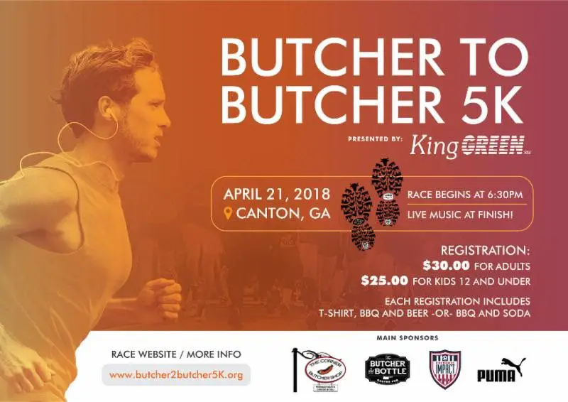 unnamed Event Alert: King Green Presents Butcher to Butcher 5K Race