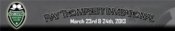 RAY TOURNAMENT ALERT: THE RAY THOMPSETT INVITATIONAL ROCK HILL/YORK COUNTY MARCH 24-25, 2012.