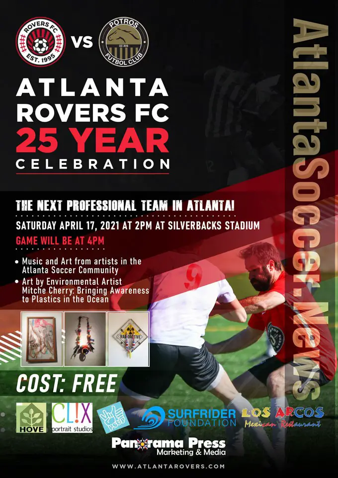 25 Years Atlanta Rovers Fc Celebration Atlanta Soccer News