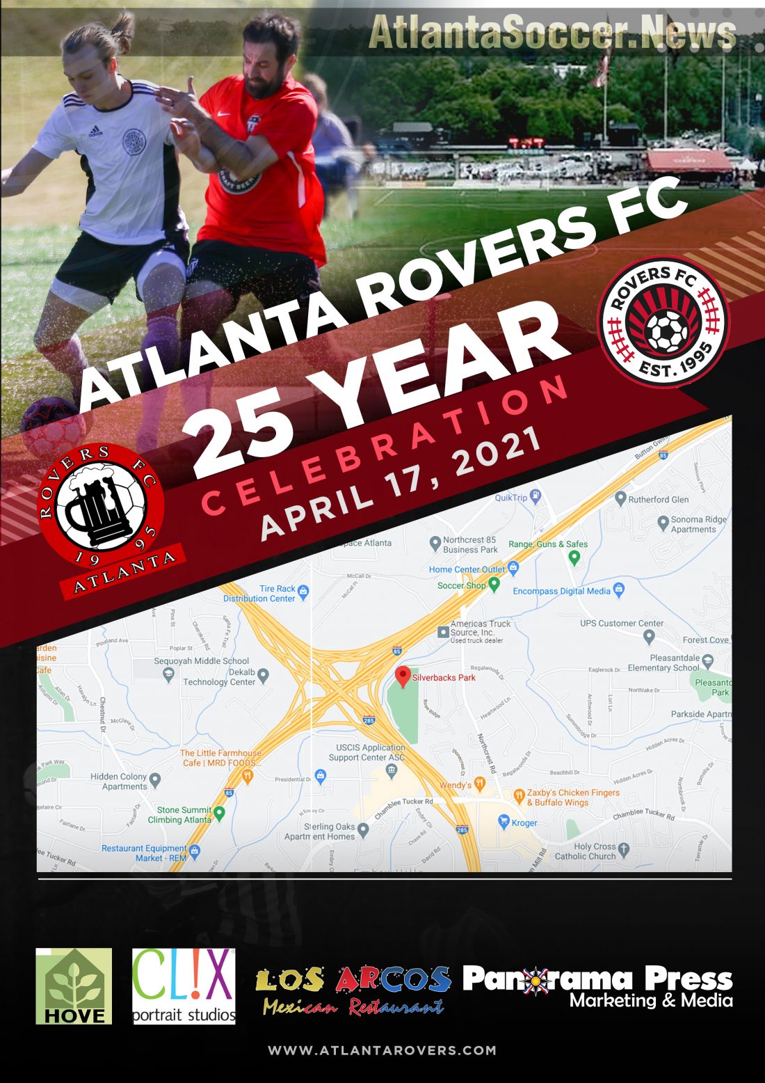 FLYER2-1-1100x1556 Atlanta Rovers FC Celebrate 25 Years and you are invited to the Party