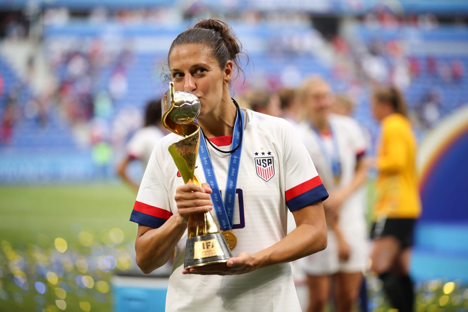 END OF A LEGENDARY CAREER: Carli Lloyd announces her retirement