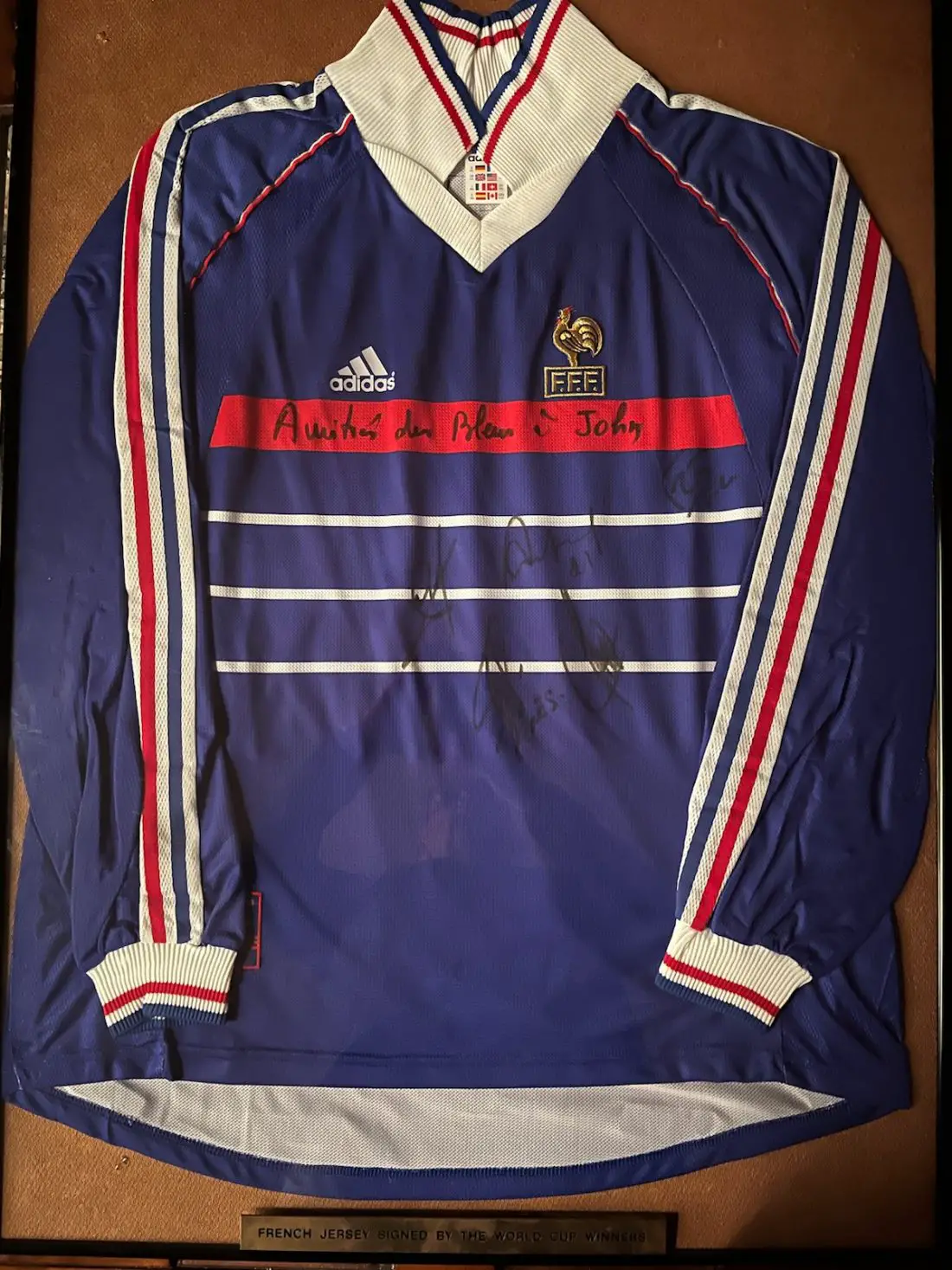 French-Shirt-1100x1467 Win a Signed and Framed 1998 French World Cup Winners Shirt