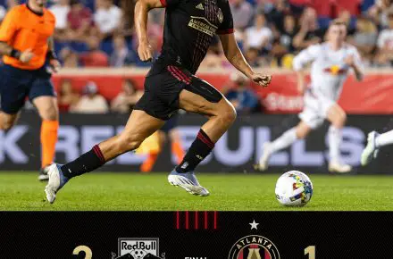 Josef Martinez scores 1st goal in New York Red Bulls Arena in Atlanta United’s defeat vs. hometeam