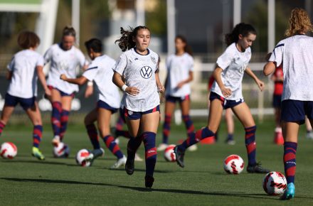Training camp for the U.S. U-19 Women’s Youth National Team begins in April 2024